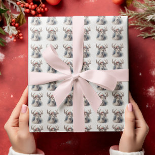 Christmas Reindeer Wrapping Paper