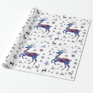 Christmas Reindeer Wrapping Paper