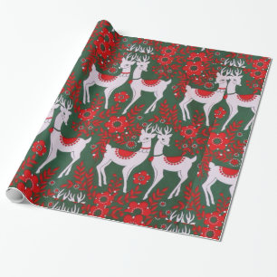 Christmas Reindeer Wrapping Paper