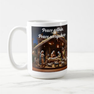Christmas Religion Spiritual Nativity Scene  Coffee Mug