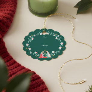Christmas Religious Nativity Star Of Bethlehem  Favour Tags