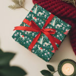 Christmas Religious Nativity Star Of Bethlehem Wrapping Paper<br><div class="desc">Celebrate the true meaning of the season with our beautifully illustrated nativity-themed wrapping paper, featuring a serene scene of Mary, Joseph, and baby Jesus beneath the radiant Star of Bethlehem. Graceful palm trees, gentle animals, and soft, hand-drawn botanical details surround the Holy Family, creating a peaceful and meaningful design that...</div>