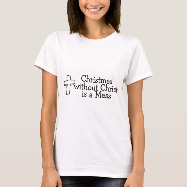 Christmas Religious T-Shirt (Front)