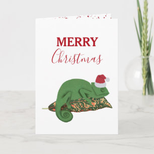 Christmas Reptile, Lizards & Amphibians Holiday Card