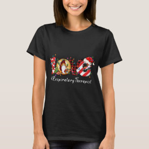 Christmas Respiratory Therapist Gnomes T-Shirt