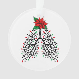 Christmas Respiratory Therapist Ornament