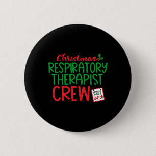 Christmas Respiratory therapist, therapy   6 Cm Round Badge