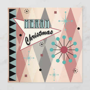 Christmas Retro 01 Card/Invitation Invitation