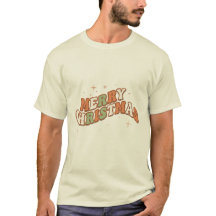 Christmas Retro Groovy Message