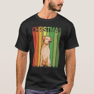 Christmas Retro Labrador Dog Group Matching Xmas H T-Shirt