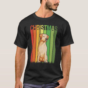 Christmas Retro Labrador Dog Group Matching Xmas H T-Shirt