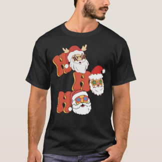Christmas Retro Style - Ho Ho Ho T-Shirt