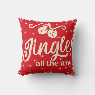 Christmas Retro Vintage Home Decor Throw Pillow