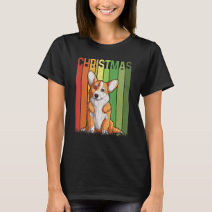 Christmas Retro Welsh Corgi Cute Group Matching Xm T-Shirt