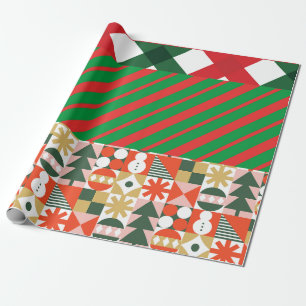 Christmas Retro Wrapping Paper