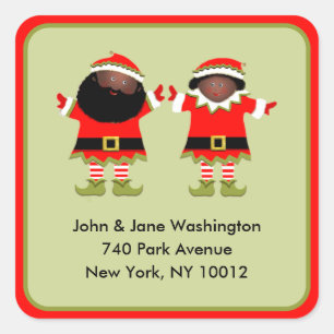 Christmas Return Address Labels