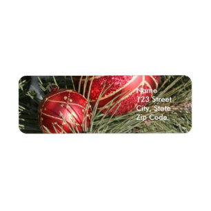 Christmas Return Address Labels or Favour Gift Tag