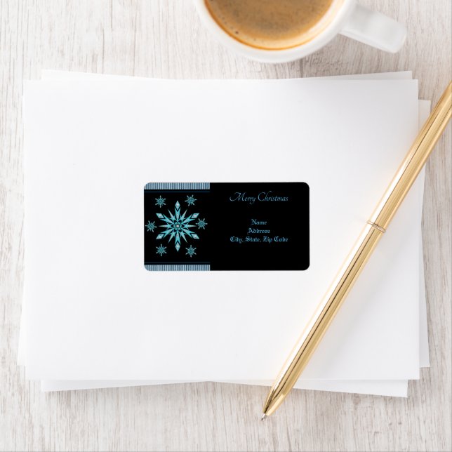 Christmas Return/ Shipping  Address Label (Insitu)