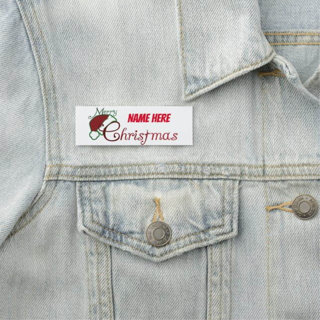 **CHRISTMAS RIBBON** FOR CHRISTMAS EVENTS NAME TAG (In Situ)