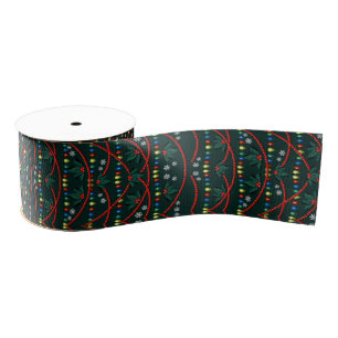 Christmas Ribbon Personalised Christmas Ribbon Grosgrain Ribbon
