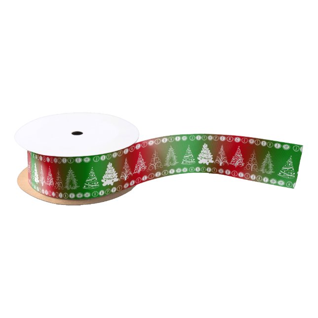 Christmas Ribbon Satin Ribbon (Spool)