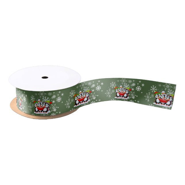 Christmas Ribbon Satin Ribbon (Spool)