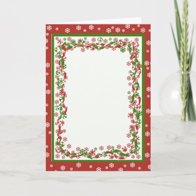 Christmas Ribbon Template (Front)