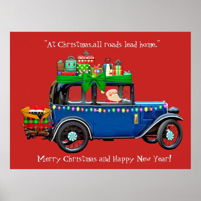 Christmas Road Poster (Front)