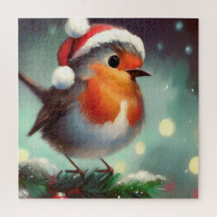 Christmas Robin (2) Jigsaw Puzzle