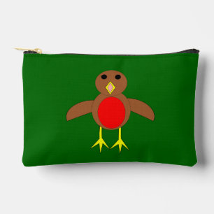 Christmas Robin Accessory Pouch