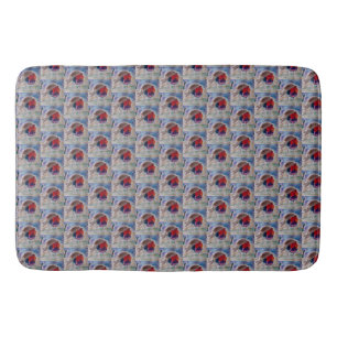 Christmas Robin Bath Mat
