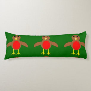 Christmas Robin Body Pillow