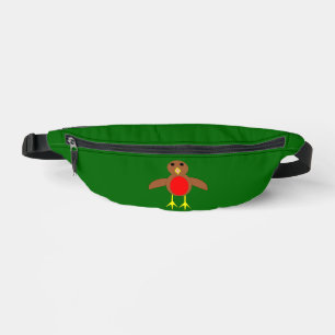 Christmas Robin Bum Bags