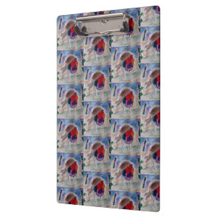Christmas Robin Clipboard