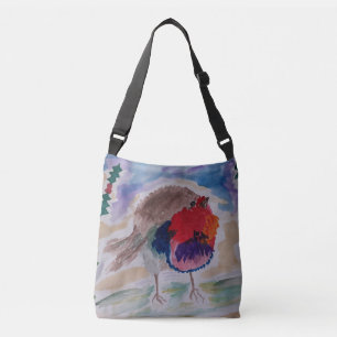 Christmas Robin Crossbody Bag