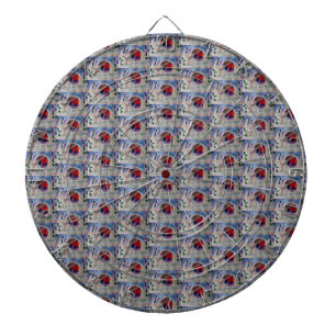 Christmas Robin Dartboard