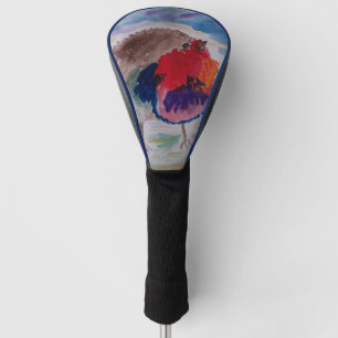 Christmas Robin Golf Head Cover