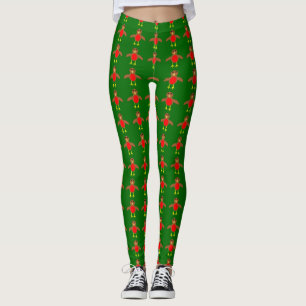 Christmas Robin Leggings