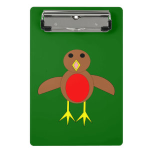 Christmas Robin Mini Clipboard