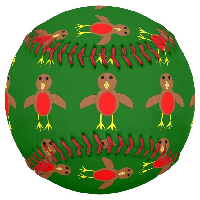 Christmas Robin Softball (Front)