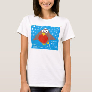 Christmas Robin T-Shirt