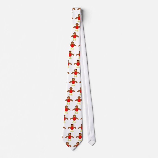 Christmas Robin Tie (Front)