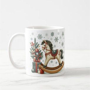 Christmas Rocking Horse Coffee Mug