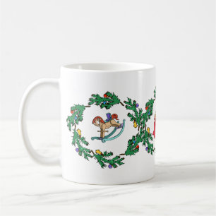 Christmas Rocking Horse Spirit Coffee Mug