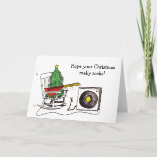Christmas Rocks card