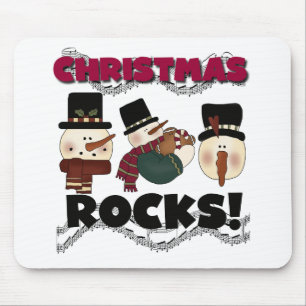 Christmas Rocks T-shirts and Gifts Mouse Mat