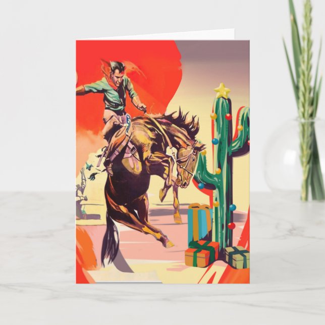 Christmas Rodeo Card (Front)