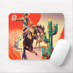 Christmas Rodeo Mouse Mat