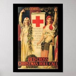 Christmas Roll Call World War II Poster