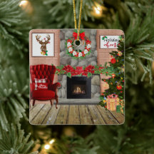 Christmas  room metal ornament